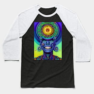 Techno-Shaman (14) Baseball T-Shirt